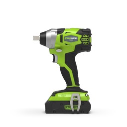 Гайковерт ударный аккумуляторный Greenworks GD24IW, 24В, бесщеточный