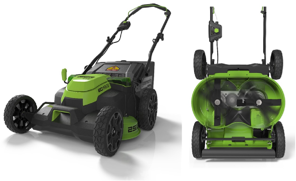 Газонокосилка самоходная, аккумуляторная Greenworks, 60V, 64,5 см, бесщеточная,  без АКБ и ЗУ