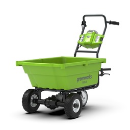 Садовая тележка самоходная Greenworks G40GC, 40В, 106 л