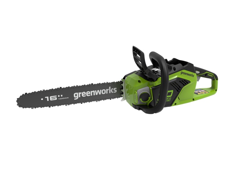 Цепная пила аккумуляторная GreenWorks  GD40CS18, 40V, 40 см, бесщеточная,  без АКБ и ЗУ