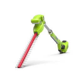 Кусторез телескопический аккумуляторный Greenworks G40PH51, 40В, 51см