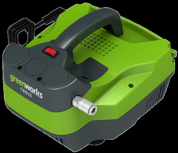 Компрессор электрический Greenworks 1100 Вт, 8 Бар